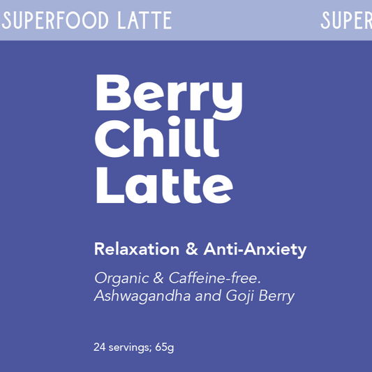 Berry Chill Superfood Latte | Positivithé