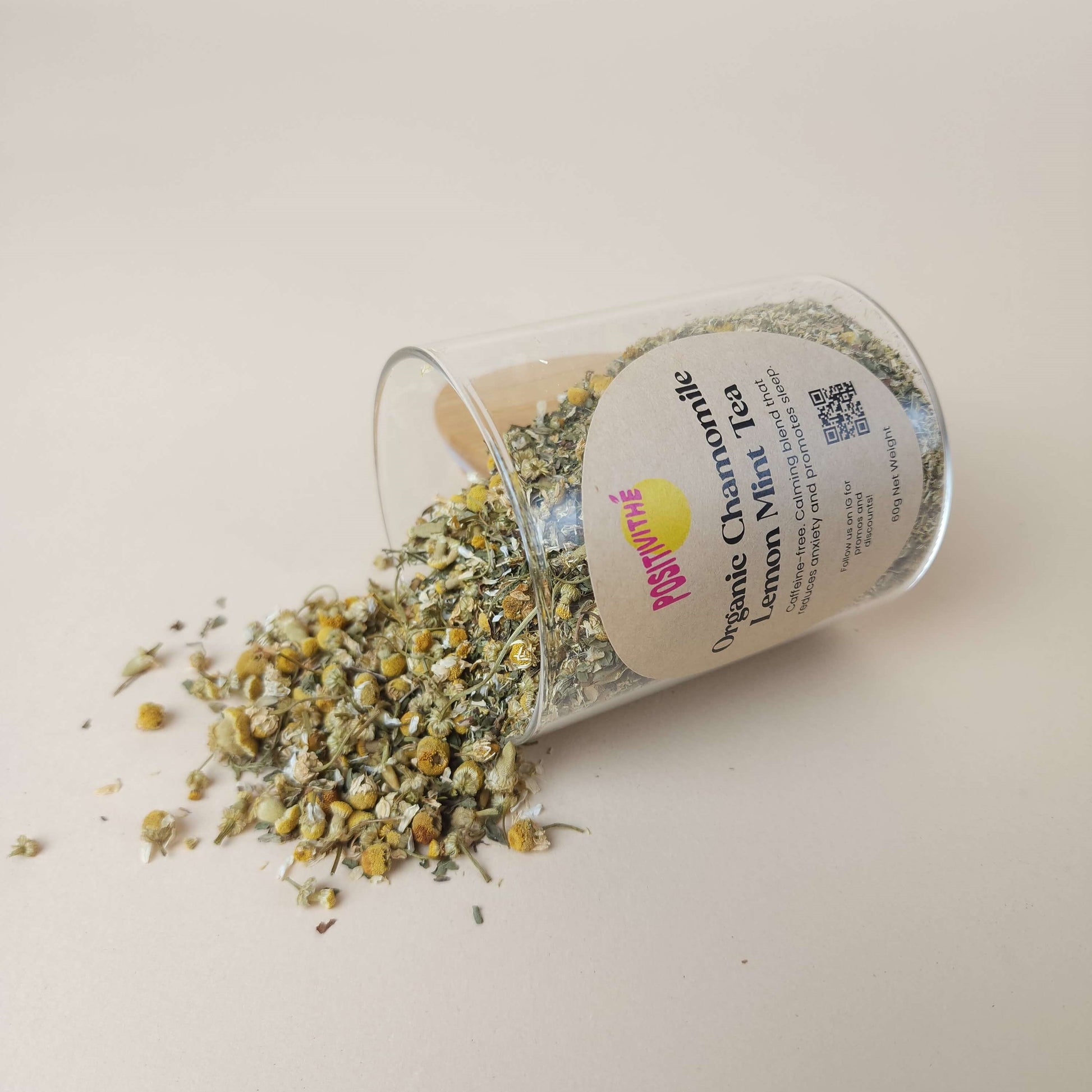 Loose Leaf Organic Chamomile Lemon Mint Tea | Positivithé
