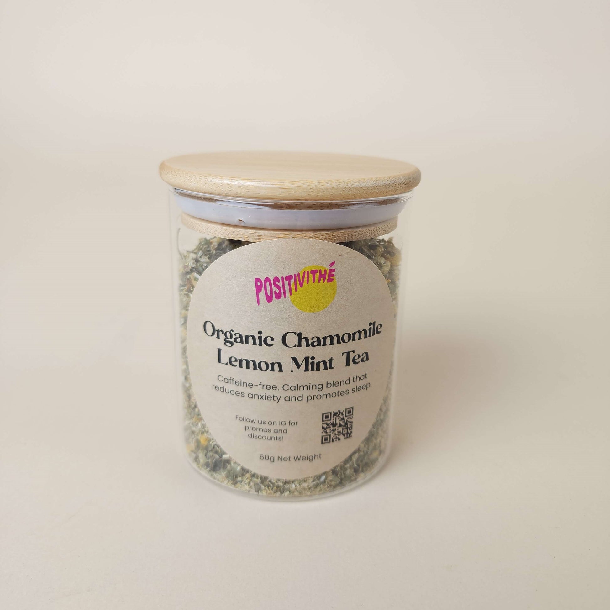Organic Chamomile Lemon Mint Tea | Positivithé